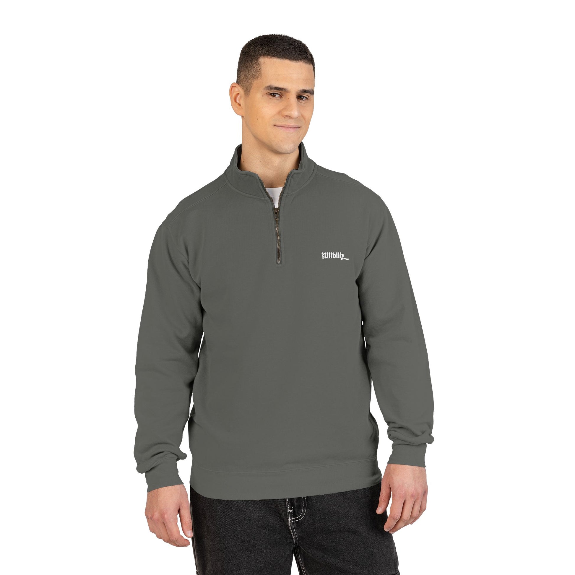 NEW! Stillbilly Unisex Adult Quarter-Zip Sweatshirt
