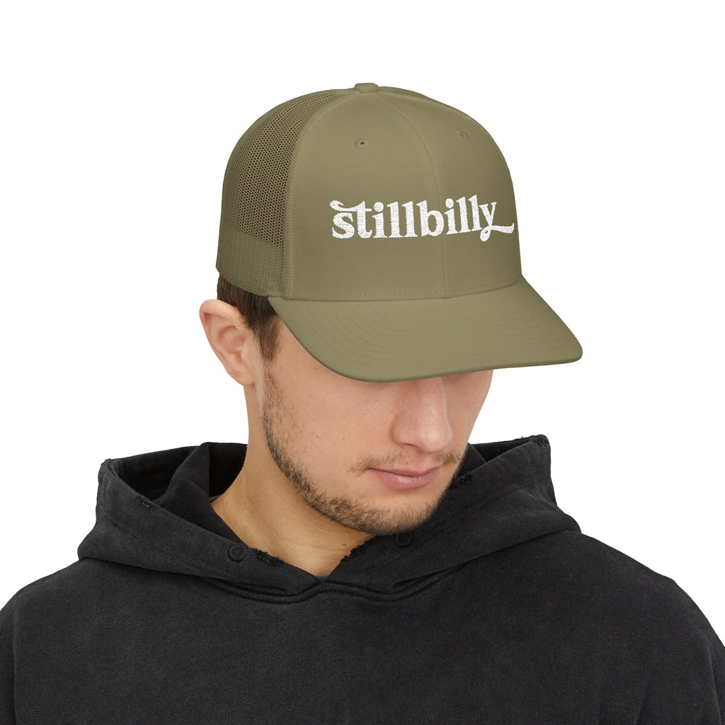 Unisex Stillbilly Snapback Embroidered Trucker Cap