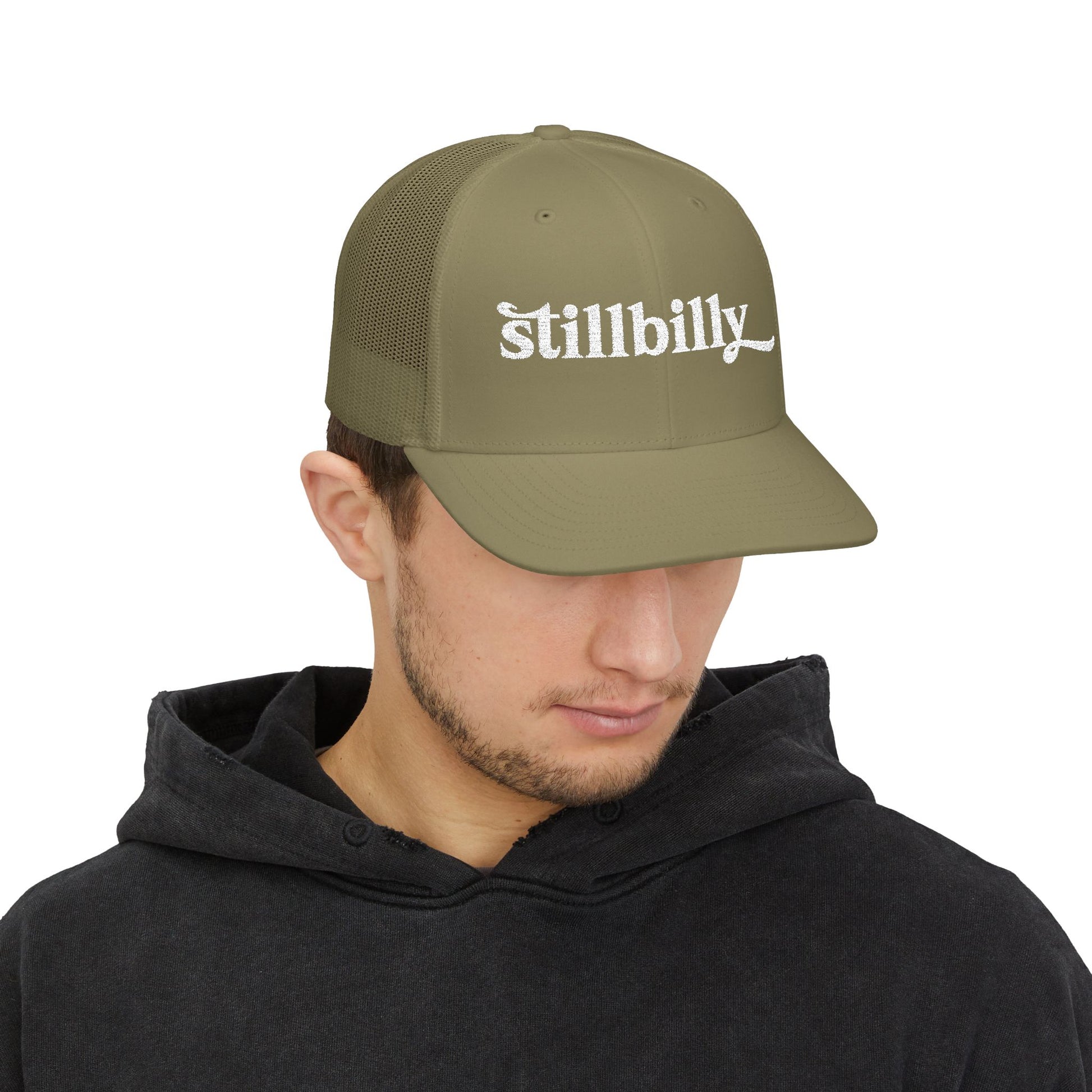 Unisex Stillbilly Snapback Embroidered Trucker Cap