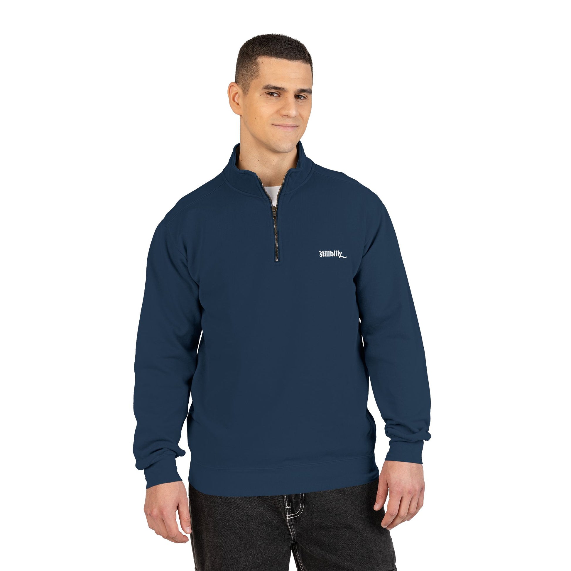 NEW! Stillbilly Unisex Adult Quarter-Zip Sweatshirt