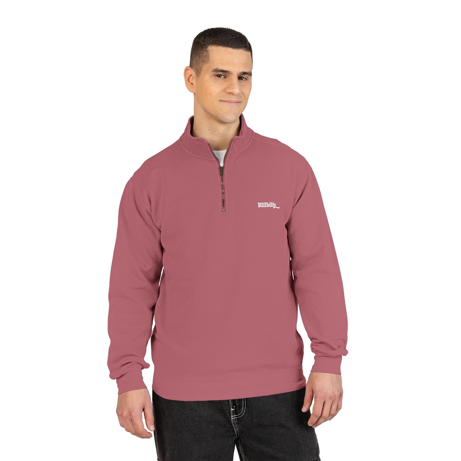 NEW! Stillbilly Unisex Adult Quarter-Zip Sweatshirt