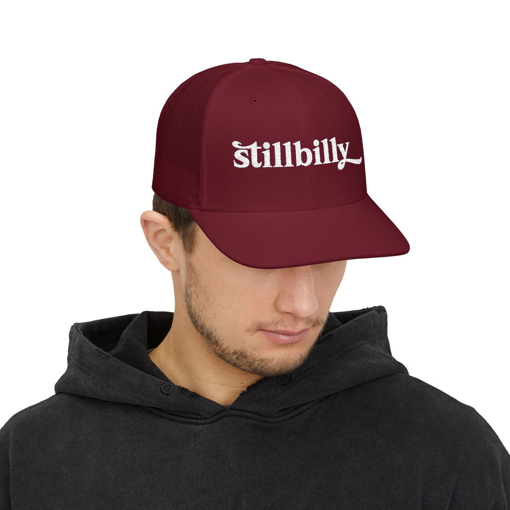 Unisex Stillbilly Snapback Embroidered Trucker Cap