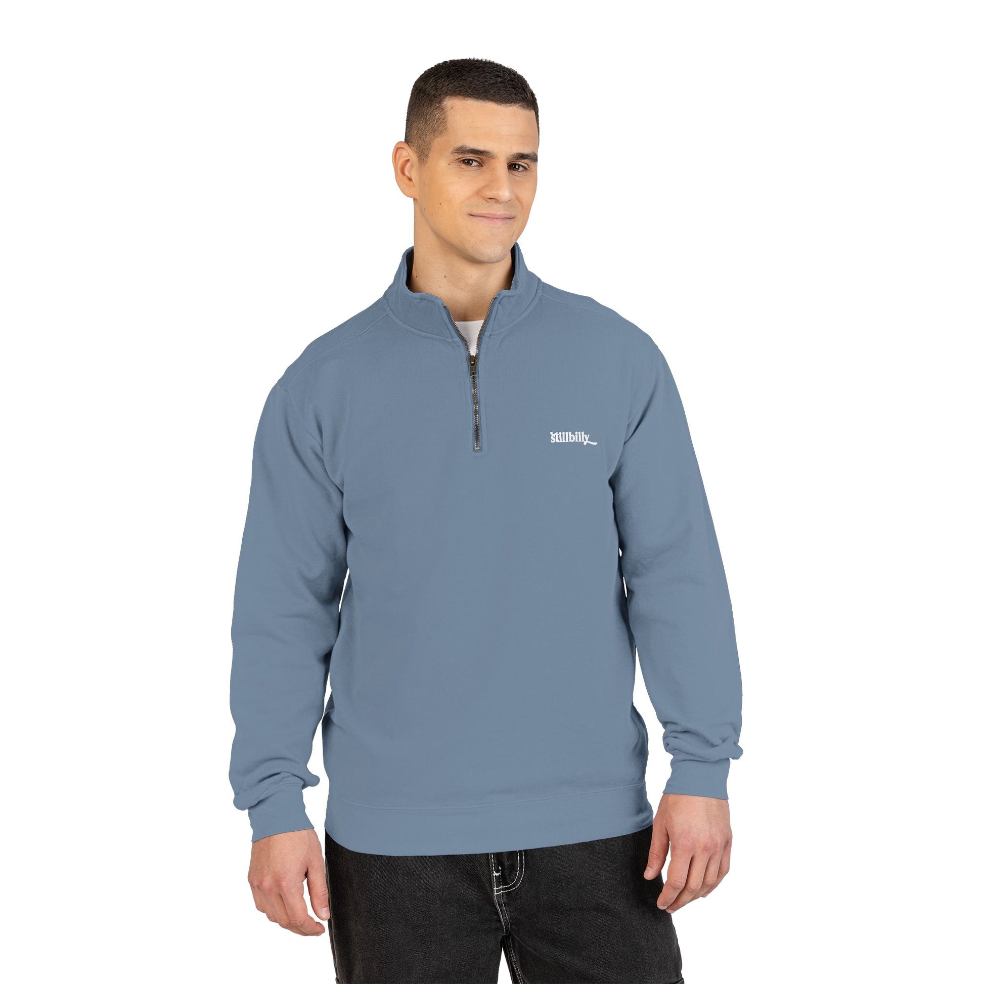NEW! Stillbilly Unisex Adult Quarter-Zip Sweatshirt