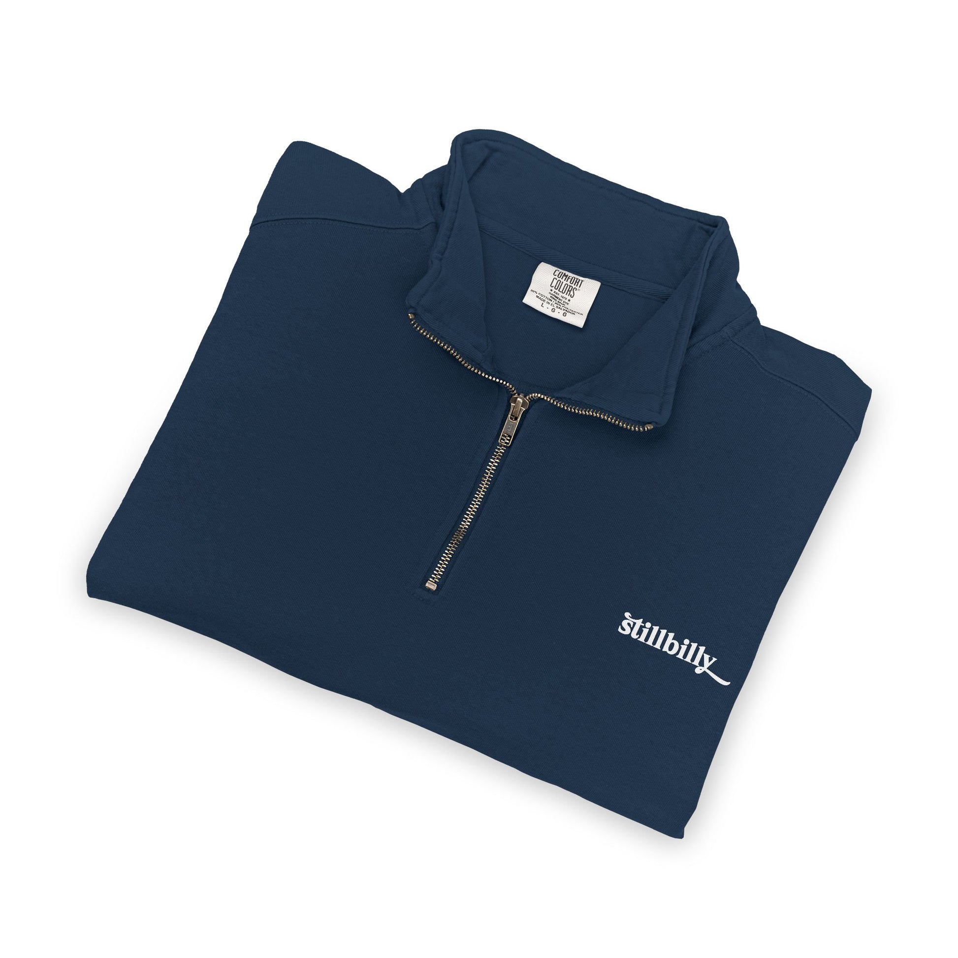 NEW! Stillbilly Unisex Adult Quarter-Zip Sweatshirt