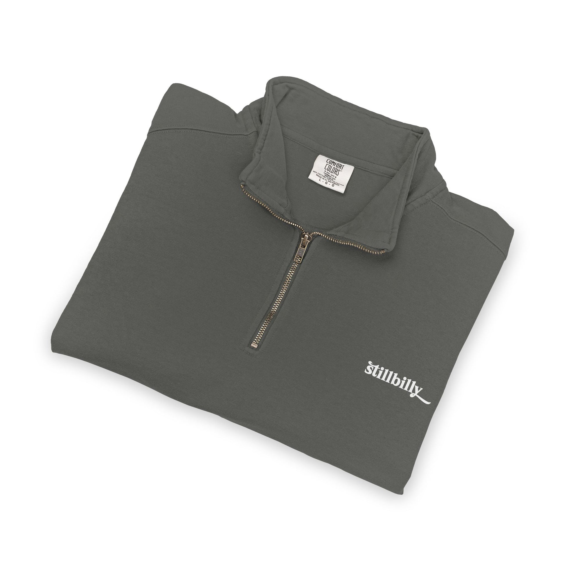NEW! Stillbilly Unisex Adult Quarter-Zip Sweatshirt